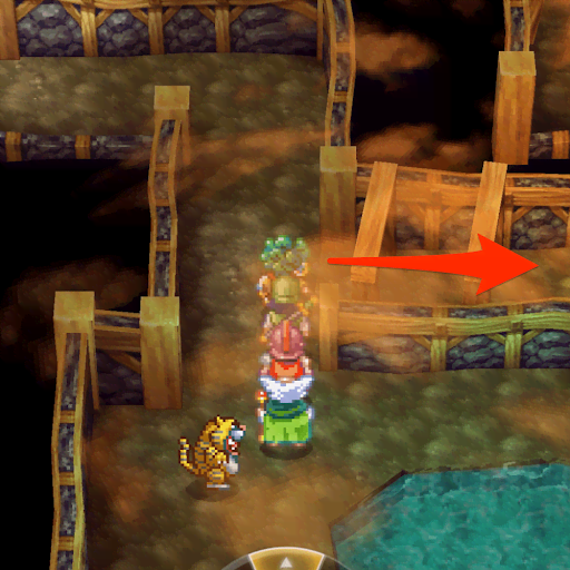 ドラクエ4_アッテムト鉱山を進む