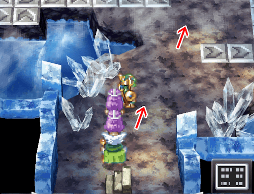 ドラクエ４＿パデキアの洞窟の道順