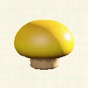 キノコのスツール_きいろいキノコ