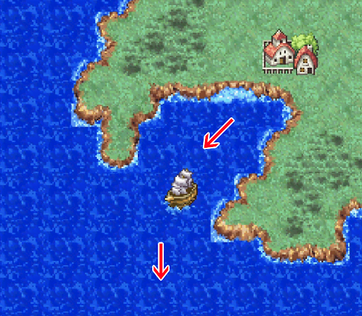 ドラクエ4＿ミントスの町への行き方