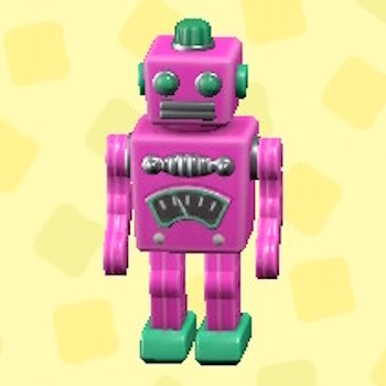 ブリキのロボット