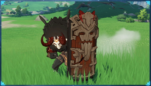 ヒルチャール暴徒・木盾