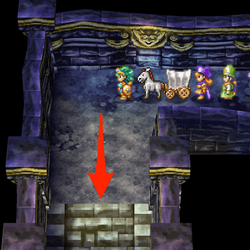 ドラクエ4_闇の洞窟の進み方