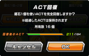 ACTの回復