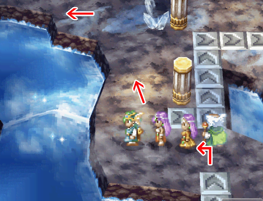 ドラクエ４＿パデキアの洞窟の道順