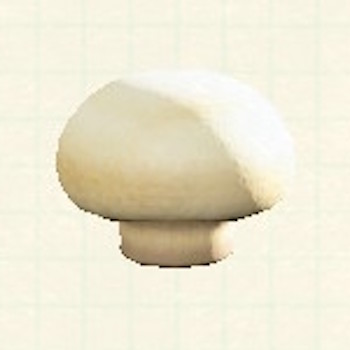 キノコのスツール_しろキノコ
