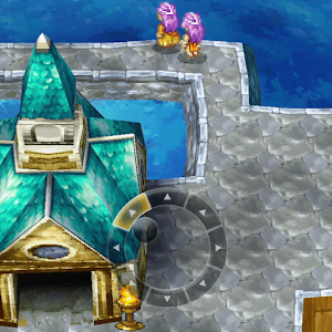 ドラクエ4＿ハバリアの町の乗船場