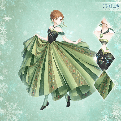 ミラクルニキ 戴冠式 アナ セットコーデ の入手方法とストーリー ミラクルニキ ニキ 攻略wiki 神ゲー攻略