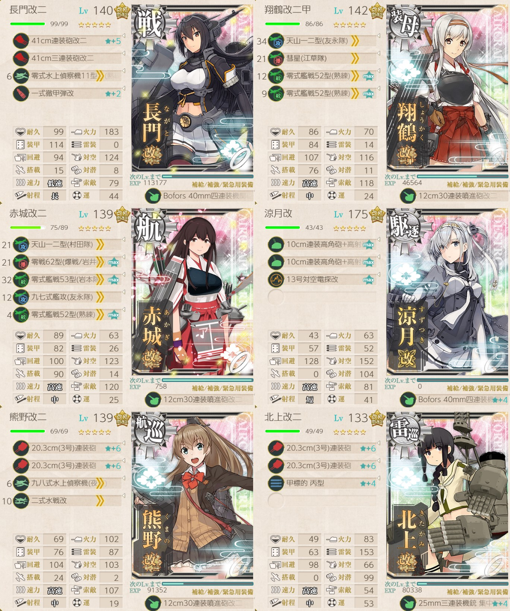 艦これ 6 5 Kw環礁沖海域 の攻略編成例 艦これ 艦隊これくしょん 攻略サイト 神ゲー攻略