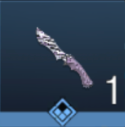 ナイフ-パープルプリズム