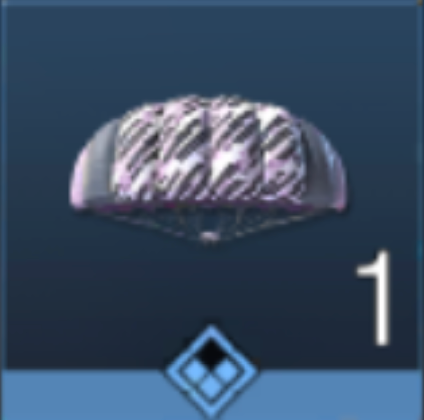 パラシュート-パープルプリズム