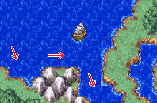 ドラクエ4＿バトランド城への道順