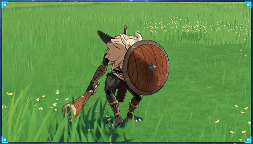 ヒルチャール・木盾