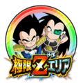 ベジータ＆ラディッツ覚醒メダル[虹]