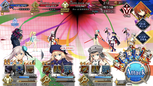 fgo-聖女を呼ぶ声_戦闘