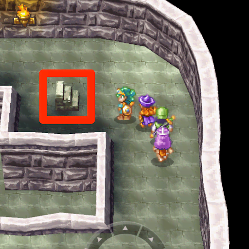 ドラクエ4_隠しダンジョンの道順