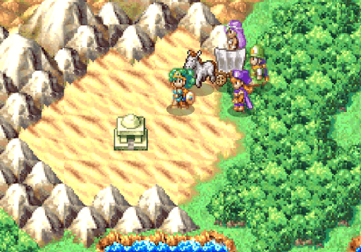 ドラクエ4_つの笛のほこらへ入る