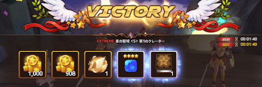 冒険をクリアする