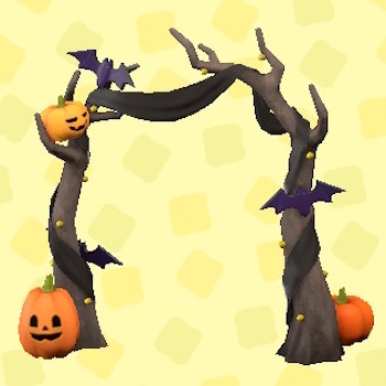 ハロウィンなアーチ
