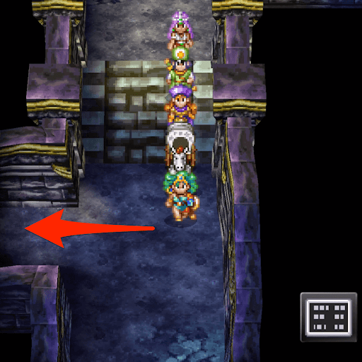 ドラクエ4_闇の洞窟の進み方