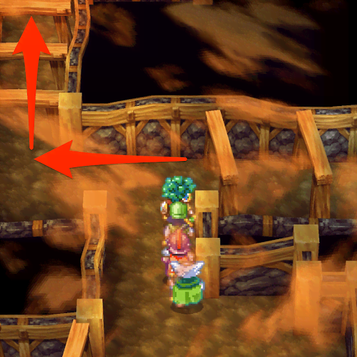 ドラクエ4_アッテムト鉱山を進む