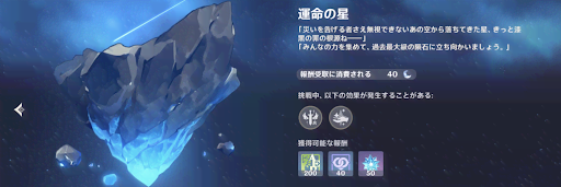 空から落ちてくる星の概要