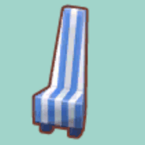 ストライプなチェア