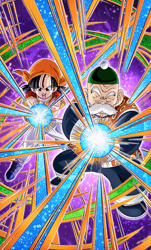 孫悟飯（じいちゃん）＆パン（GT）