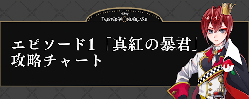 ツイステ】1章「真紅の暴君」の攻略チャート - 神ゲー攻略