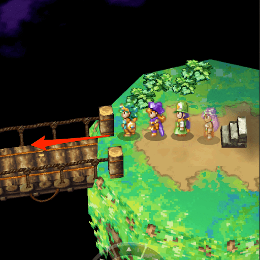 ドラクエ4_隠しダンジョンの道順