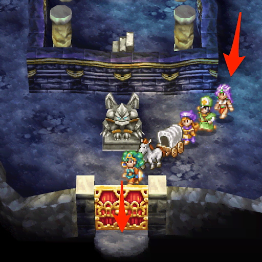 ドラクエ4_闇の洞窟の進み方