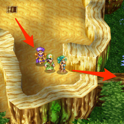 ドラクエ4_世界樹の進み方