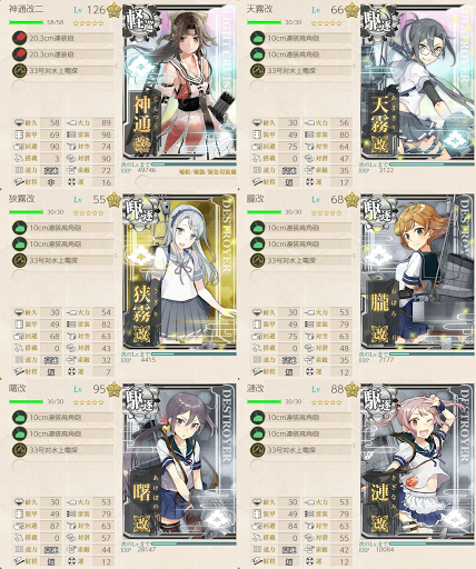 艦これ 3 2 キス島撤退作戦 の攻略編成例 艦これ 艦隊これくしょん 攻略サイト 神ゲー攻略