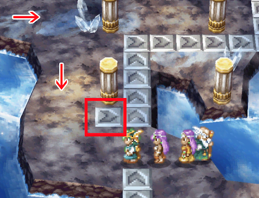 ドラクエ４＿パデキアの洞窟の道順