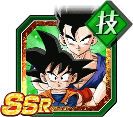 孫悟飯（青年期）＆孫悟天（幼年期）