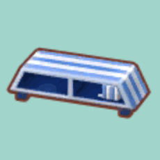 ストライプなシェルフ