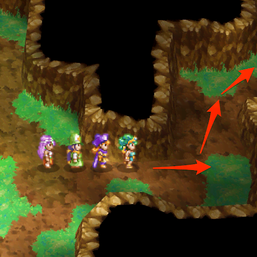 ドラクエ4_隠しダンジョンの道順