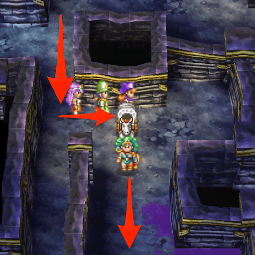 ドラクエ4_闇の洞窟の進み方