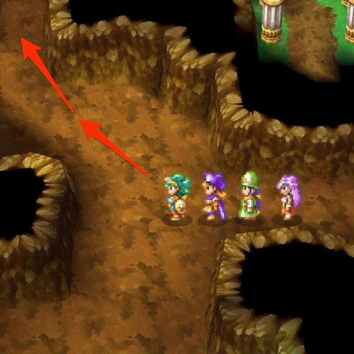 ドラクエ4_隠しダンジョンの道順