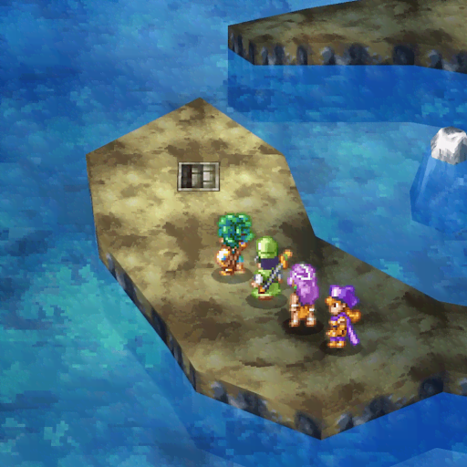 ドラクエ4_滝の流れる洞窟内の道順