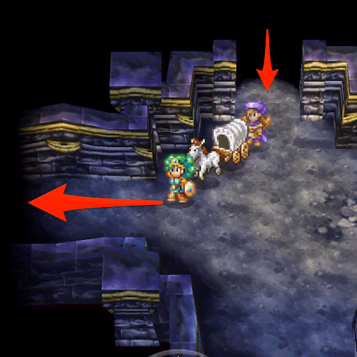 ドラクエ4_闇の洞窟の進み方