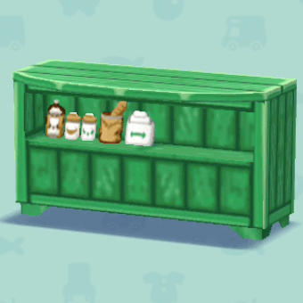 みどりのカウンター