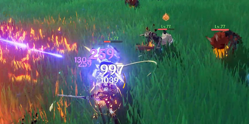 軽策荘周辺の魔物を倒す