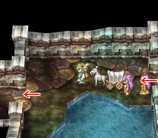 ドラクエ４＿コーミズ西の洞窟５章の道順